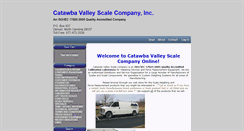 Desktop Screenshot of cvscales.com
